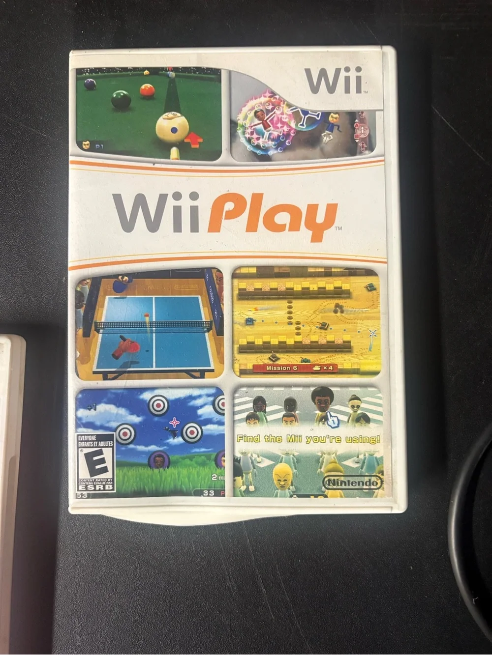 9 total Stack of Nintendo Wii Games with Cases - Assorted Titles
